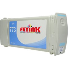 Feyink HP 773C Cyan (C1Q42A ) Muadil Kartuş 775ML