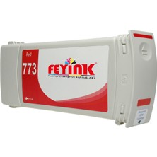 Feyink HP 773C Cromatic Red (C1Q38A) Muadil Kartuş 775ML