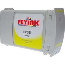 Feyink HP 761 Y (CM992A) - HP 765 (F9J50A) Yellow Muadil Kartuş 400 ml