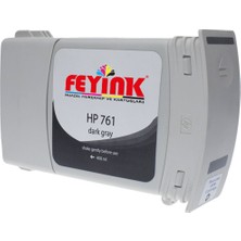 Feyink HP 761 Dg (CM996A) Darg Gray Muadil Kartuş 400 ml