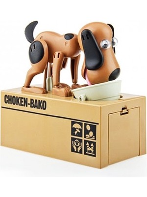 Choken Bako Para Yiyen Köpek Kumbara