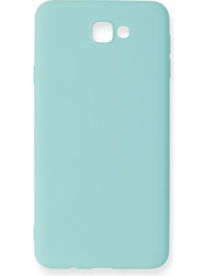 Happycase Samsung Galaxy J7 Prime Kılıf Nano Içi Kadife  Silikon - Turkuaz
