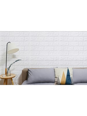 Renkli Duvarlar Kendinden Yapışkanlı Silinebilir Esnek Duvar Paneli Kağıdı 70X38CM
