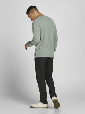 Jack & Jones Jjehıll Knit Crew Neck Noos - Twisted-12157321