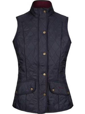 Barbour Cavalry Yelek NY71 Navy/Merlot