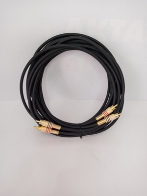 Emek Rca Kablosu 2 Metre %100 Bakır Rca Ses Aktarım Kablosu El Yapımı 2 Metre