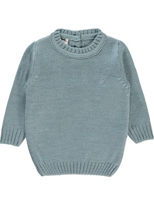 Civil Baby Erkek Bebek Sweatshirt 6-18 Ay Mavi