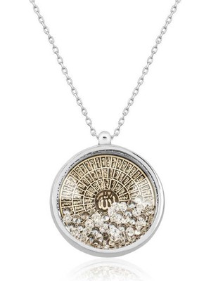 925 Gümüş ​​gümüş Esmaül Hüsna Bayan Kolye