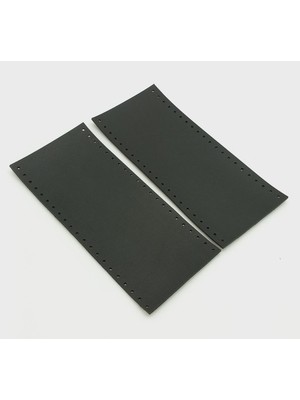 Angel Çanta Aksesuar Suni Deri Tutma Sapı Siyah Simit Sap 17X7.5 cm