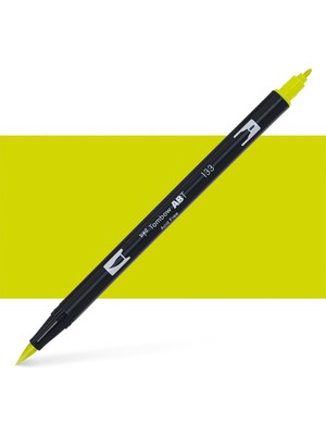 Tombow : Ab-T Dual Brush Pen Grafik Kalemi : Chartreuse 133