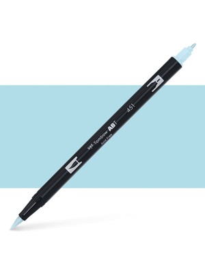 Tombow : Ab-T Dual Brush Pen Grafik Kalemi : Sky Blue 451