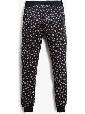 Koton Baskılı Jogger Eşofman Altı Beli Lastikli