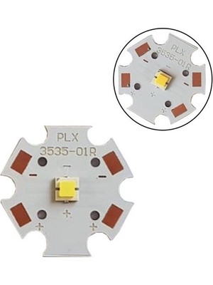 Hazar Led 1-5 Watt 3535 High Power Seoul LED Star Pcb'li SZ8-Y22 Gün Işığı