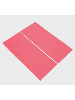 Angel Çanta Aksesuar Suni Deri Tutma Sapı Fuşya Simit Sap 17X7.5 cm