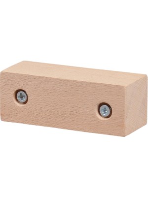 X-Perk Masa Sandalye Mobilya Ünite Kanepe Sehpa Koltuk Ayak Ağaç Takoz Yükseltici Ağaç Takoz 4'lü Set Boy 3 cm en 8 cm Boyasız