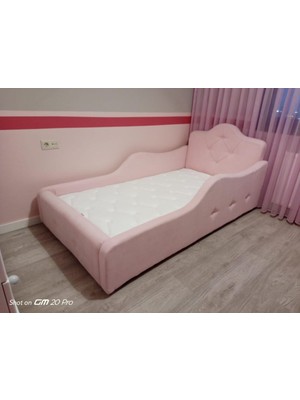 Puf Bebe Montessori 90X190 Mdf Çocuk Yatağı (Yatak Dahildir)