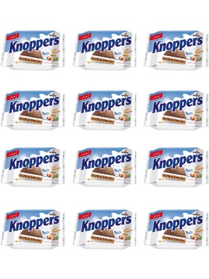 Knoppers Gofret 25 gr 12'li