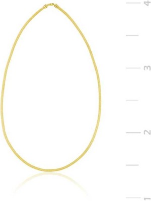 925 Gümüş Gümüş Taşlı File Bayan Kolye