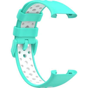 Zh Store Xiaomi Mi Band 7 Pro Için Tpu Saat Kayışı - Mavi - Beyaz (Yurt Dışından)