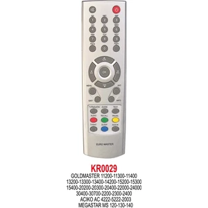Goldmaster 11000-11200-11400 Uydu Alıcı Kumandası