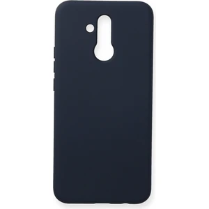 Happycase Huawei Mate 20 Lite Kılıf Nano Içi Kadife  Silikon - Lacivert
