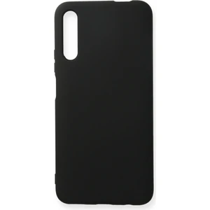 Happycase Huawei P Smart Pro / Y9S Kılıf Nano Içi Kadife  Silikon - Siyah