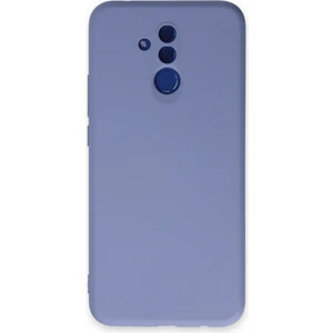 Happycase Huawei Mate 20 Lite Kılıf Nano Içi Kadife  Silikon - Lila