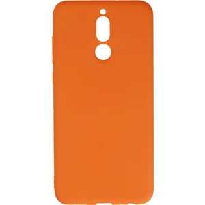 Happycase Huawei Mate 10 Lite Kılıf Nano Içi Kadife  Silikon - Turuncu