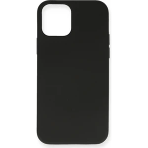 Happycase iPhone 12 Mini Kılıf Nano Içi Kadife  Silikon - Siyah