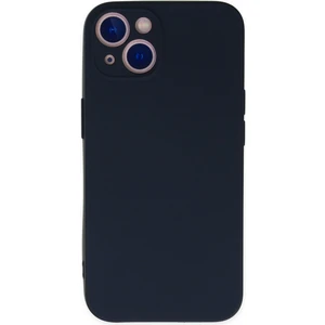 Happycase iPhone 13 Kılıf Nano Içi Kadife  Silikon - Lacivert