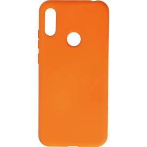 Happycase Huawei Y6 2019 Kılıf Nano Içi Kadife  Silikon - Turuncu