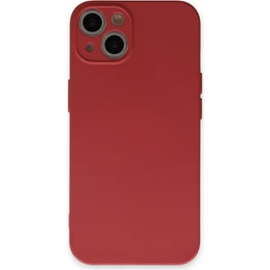 Happycase iPhone 13 Kılıf Nano Içi Kadife  Silikon - Kiremit