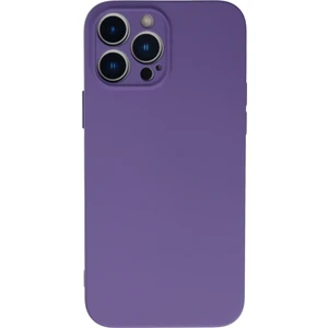 Happycase iPhone 13 Pro Max Kılıf Nano Içi Kadife  Silikon - Mor