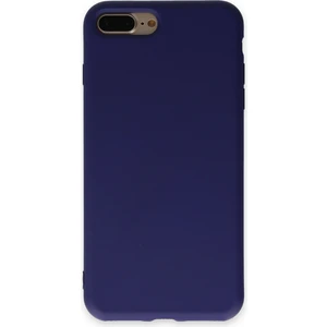 Happycase iPhone 8 Plus Kılıf Nano Içi Kadife  Silikon - Mor