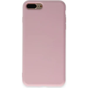 Happycase iPhone 7 Plus Kılıf Nano Içi Kadife  Silikon - Pembe