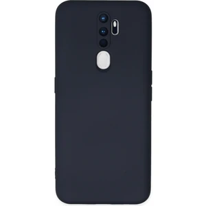 Happycase Oppo A9 2020 Kılıf Nano Içi Kadife  Silikon - Lacivert