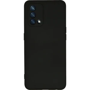 Happycase Oppo A74 4g Kılıf Nano Içi Kadife  Silikon - Siyah