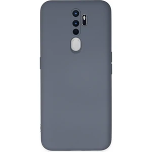 Happycase Oppo A9 2020 Kılıf Nano Içi Kadife  Silikon - Gri