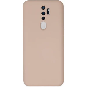 Happycase Oppo A9 2020 Kılıf Nano Içi Kadife  Silikon - Pudra