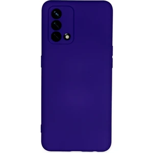 Happycase Oppo A74 4g Kılıf Nano Içi Kadife  Silikon - Mor