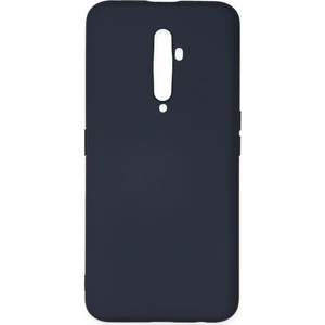 Happycase Oppo Reno 2z Kılıf Nano Içi Kadife  Silikon - Lacivert