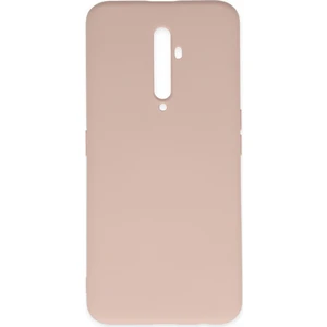Happycase Oppo Reno 2z Kılıf Nano Içi Kadife  Silikon - Pudra