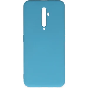 Happycase Oppo Reno 2z Kılıf Nano Içi Kadife  Silikon - Mavi