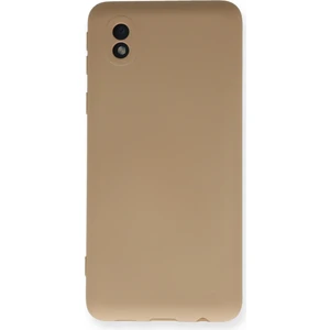 Happycase A01 Core Kılıf Nano Içi Kadife  Silikon - Bej