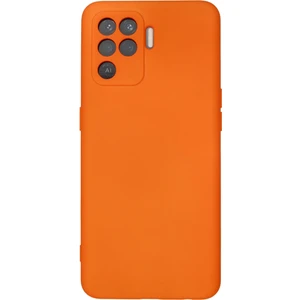 Happycase Oppo Reno 5 Lite Kılıf Nano Içi Kadife  Silikon - Turuncu