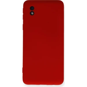 Happycase A01 Core Kılıf Nano Içi Kadife  Silikon - Kırmızı