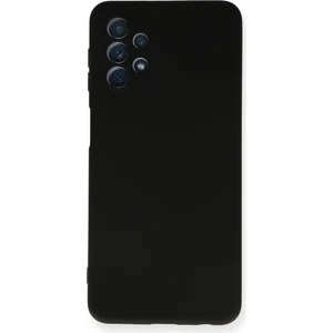 Happycase A52S Kılıf Nano Içi Kadife  Silikon - Siyah