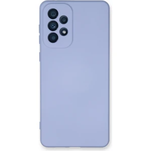 Happycase Samsung Galaxy A53 5g Kılıf Nano Içi Kadife  Silikon - Lila