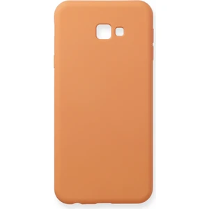 Happycase Samsung Galaxy J4 Plus Kılıf Nano Içi Kadife  Silikon - Turuncu