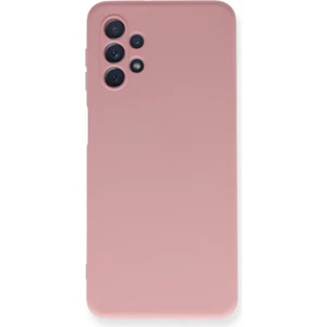 Happycase Samsung Galaxy A32 5g Kılıf Nano Içi Kadife  Silikon - Pembe